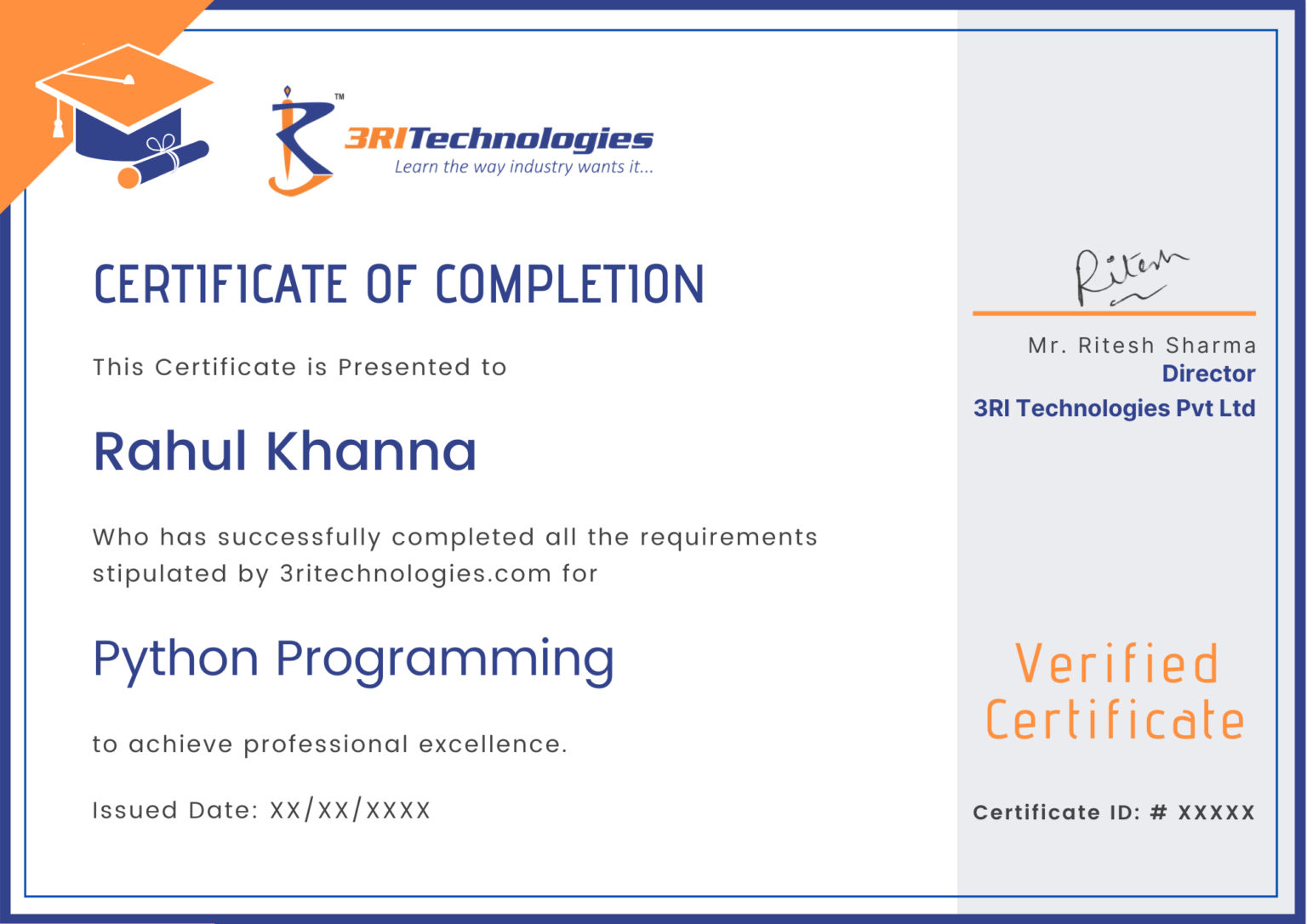 Online Python Training and Certification Course | 3RI Technologies