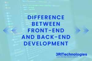 difference between frontend and back end development