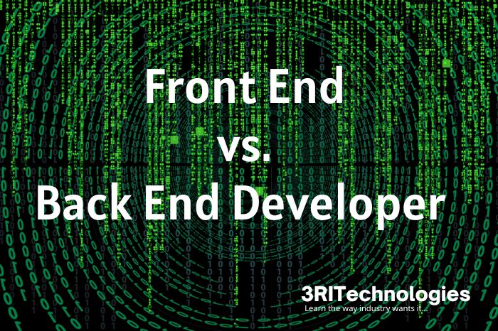 Read more about the article <strong>Front End vs. Back End Developer  </strong>