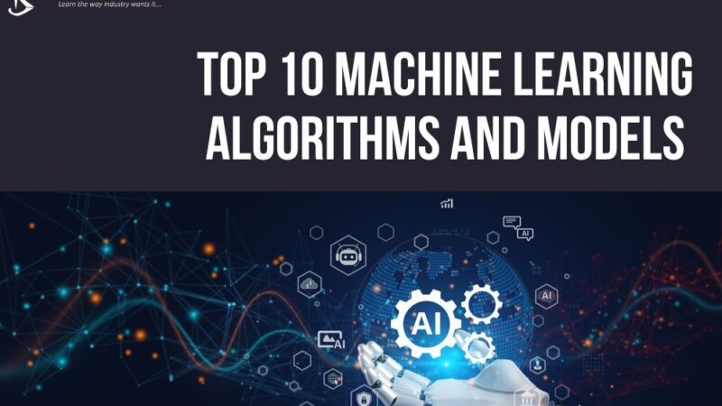 Master the top 10 machine learning models! Discover the most popular algorithms, with tips for practical applications and projects with 3RI technologies
