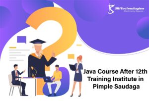 Students learning Java programming at a training institute in Pimple Saudagar after completing 12th grade.