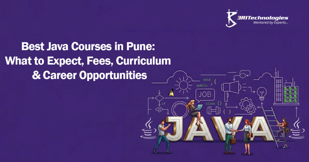 Students learning Java programming in Pune with hands-on training in core Java, advanced Java, frameworks, and real-world application development.