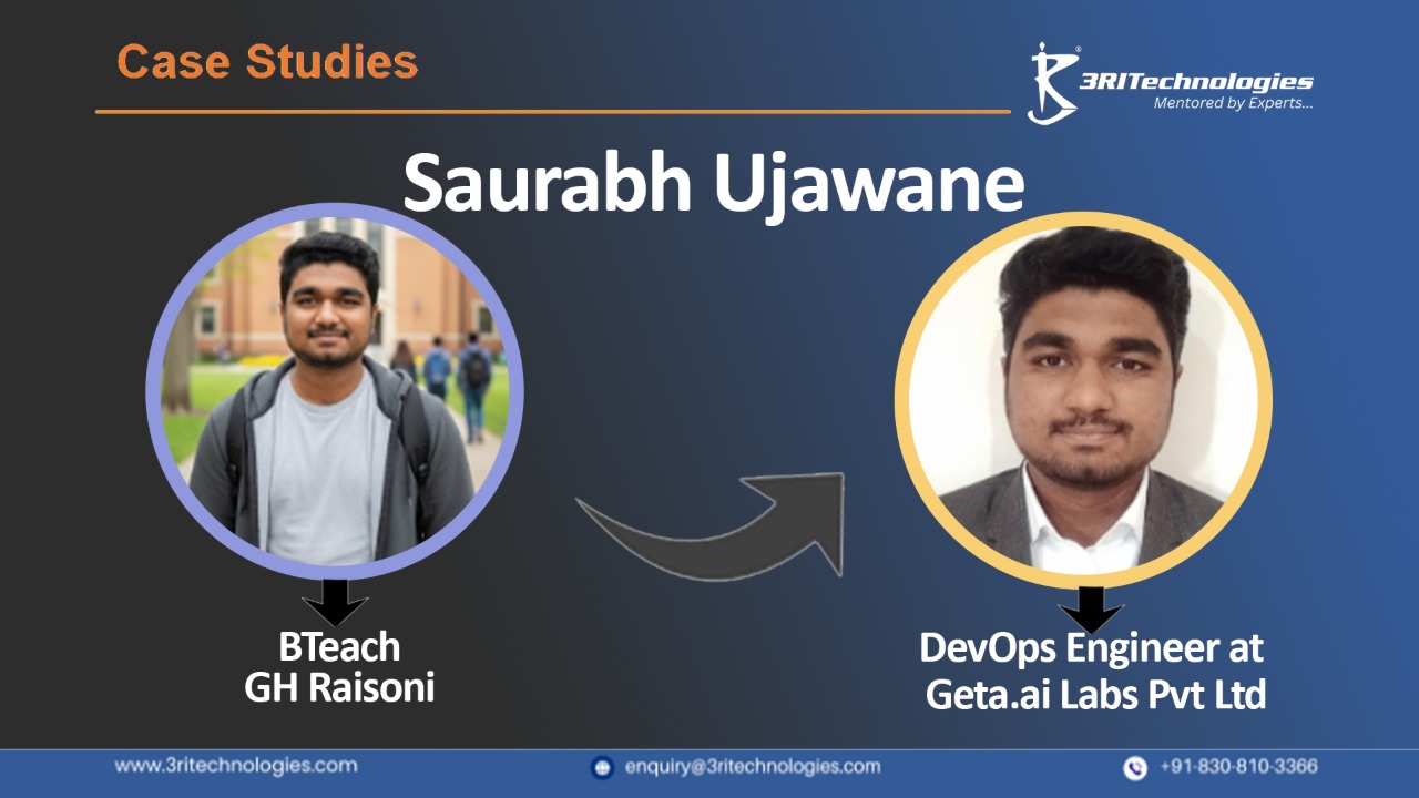 Read more about the article Saurabh Ujawane: From Computer Science Graduate to DevOps Engineer at Geta AI Labs