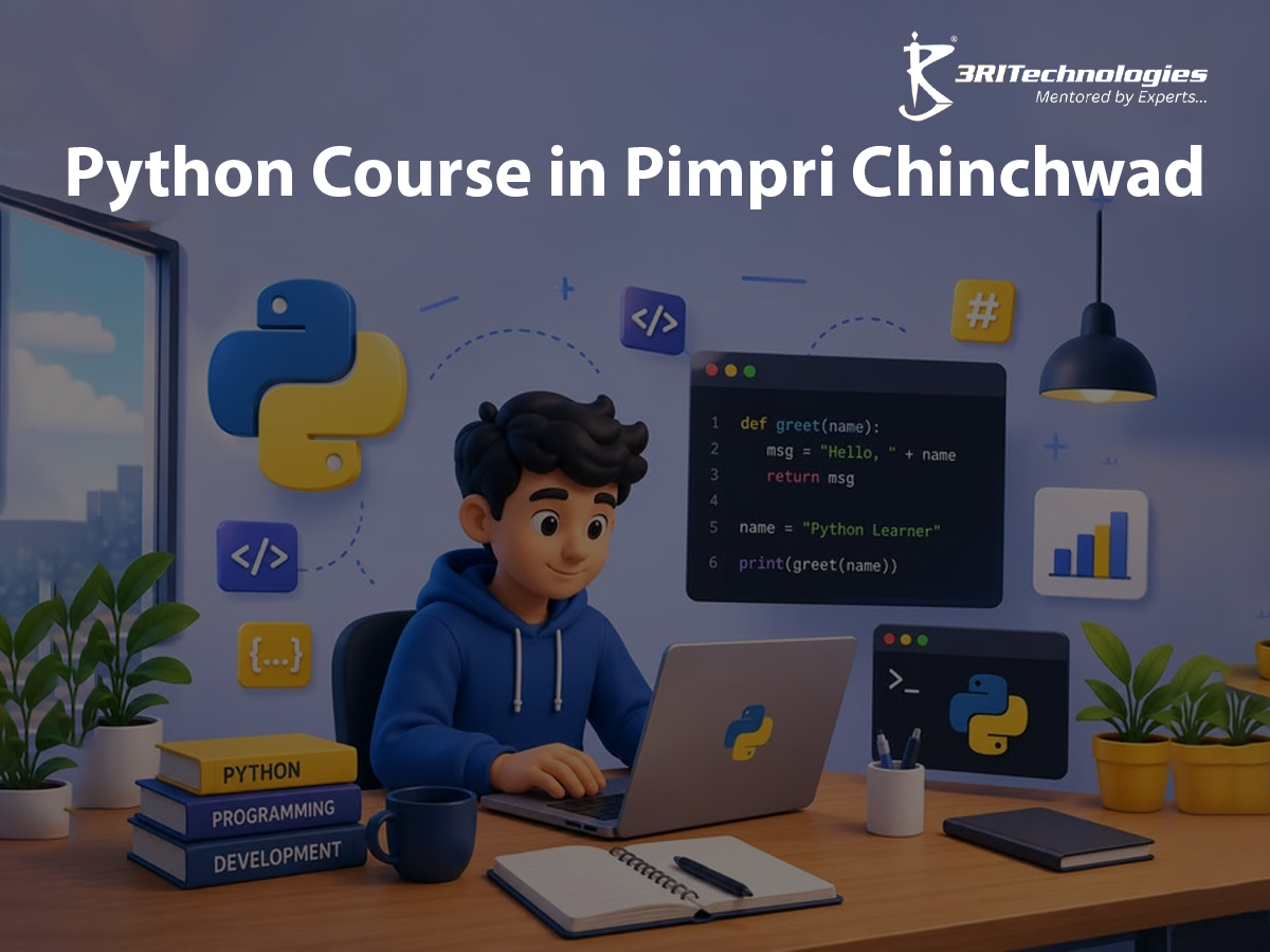 Python course in Pimpri Chinchwad with hands-on Python projects and coding practice.