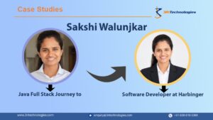 Sakshi Walunjkar BE Computer graduate Java Full Stack journey to Software Developer.