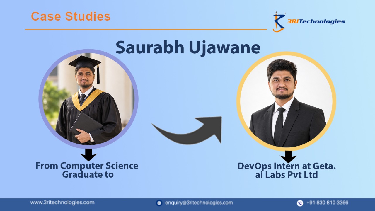 Read more about the article Saurabh Ujawane: From Computer Science Graduate to DevOps Intern at Geta.ai Labs Pvt Ltd